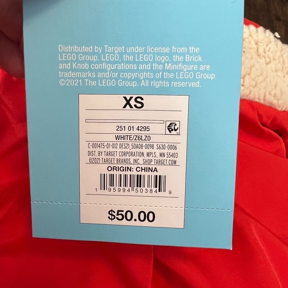 NWT Lego Collection X Target Women’s Contrast Pocket Sherpa Jacket Size XS - Picture 13 of 15